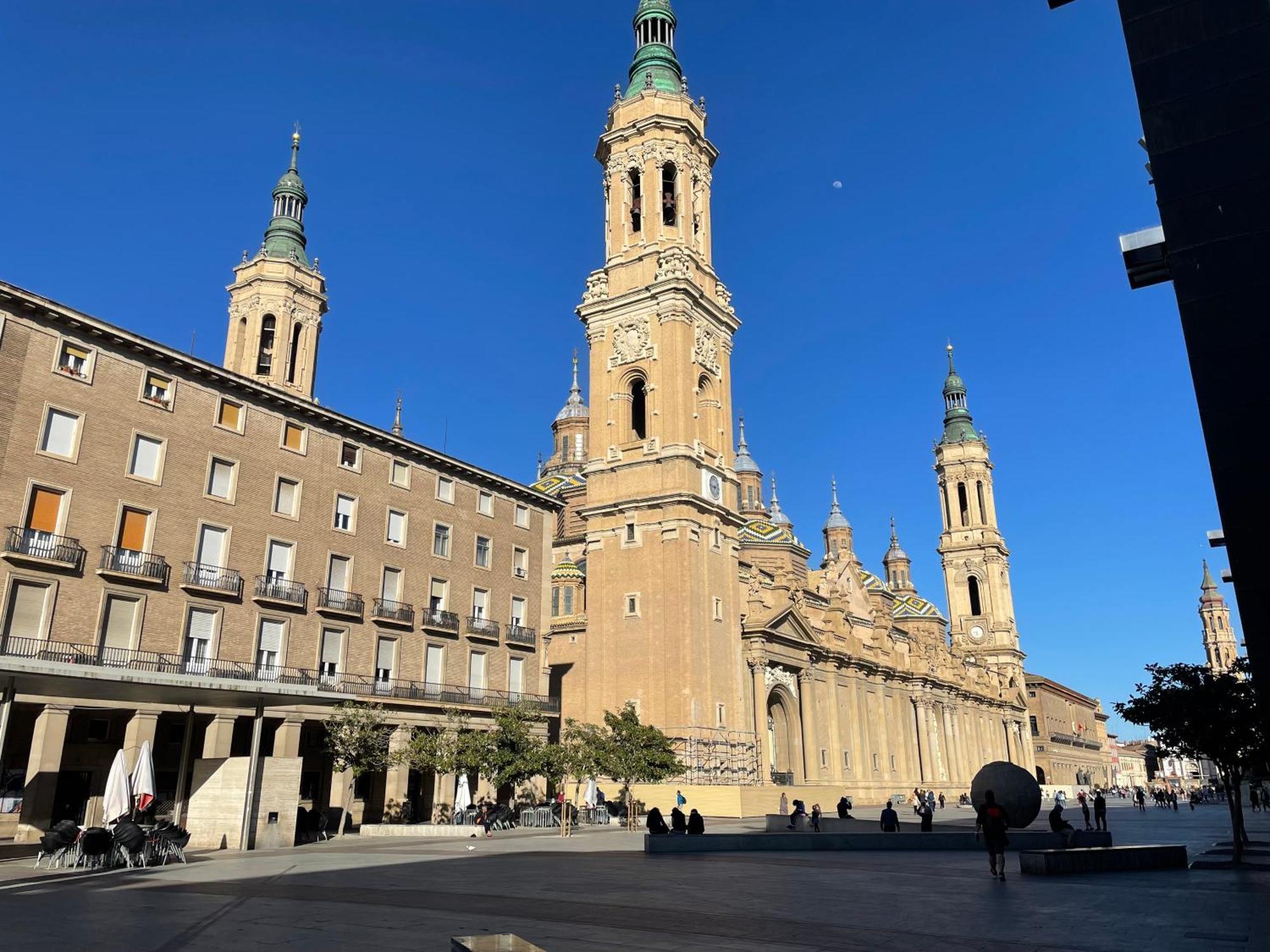 Atico Junto A Mercado Central, Con Parking Gratis Zaragoza Exterior foto